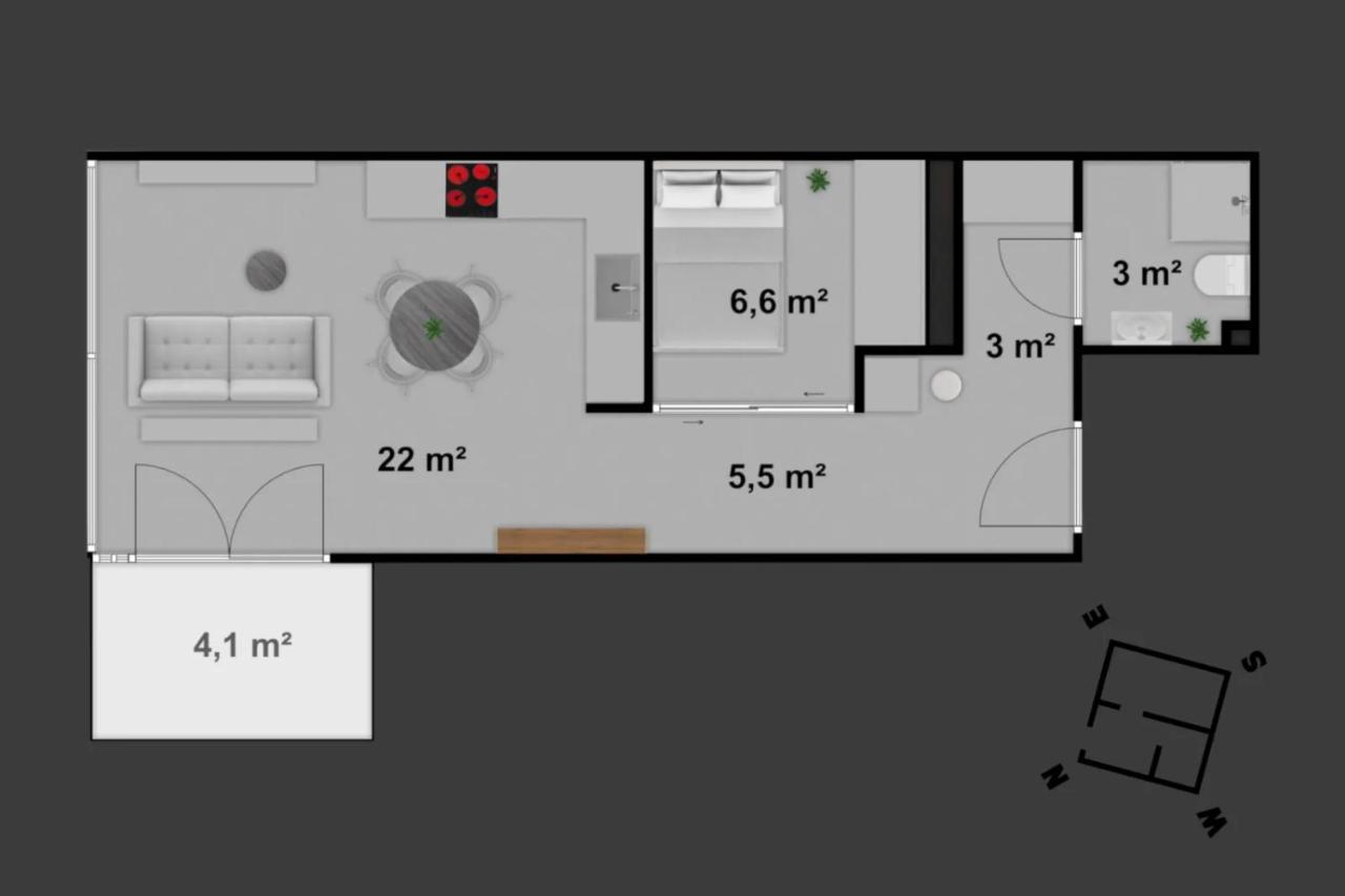 Appartement Wislane Tarasy